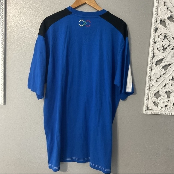 COOGI Authentic Australia Embroidered Double-Sided Blue T-Shirt Size 2XL T175 - Picture 4 of 6
